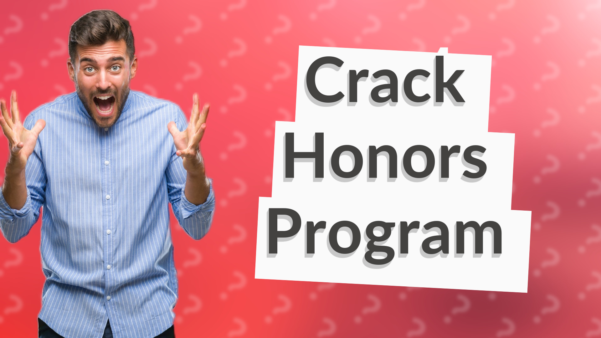 Crack Honors Program