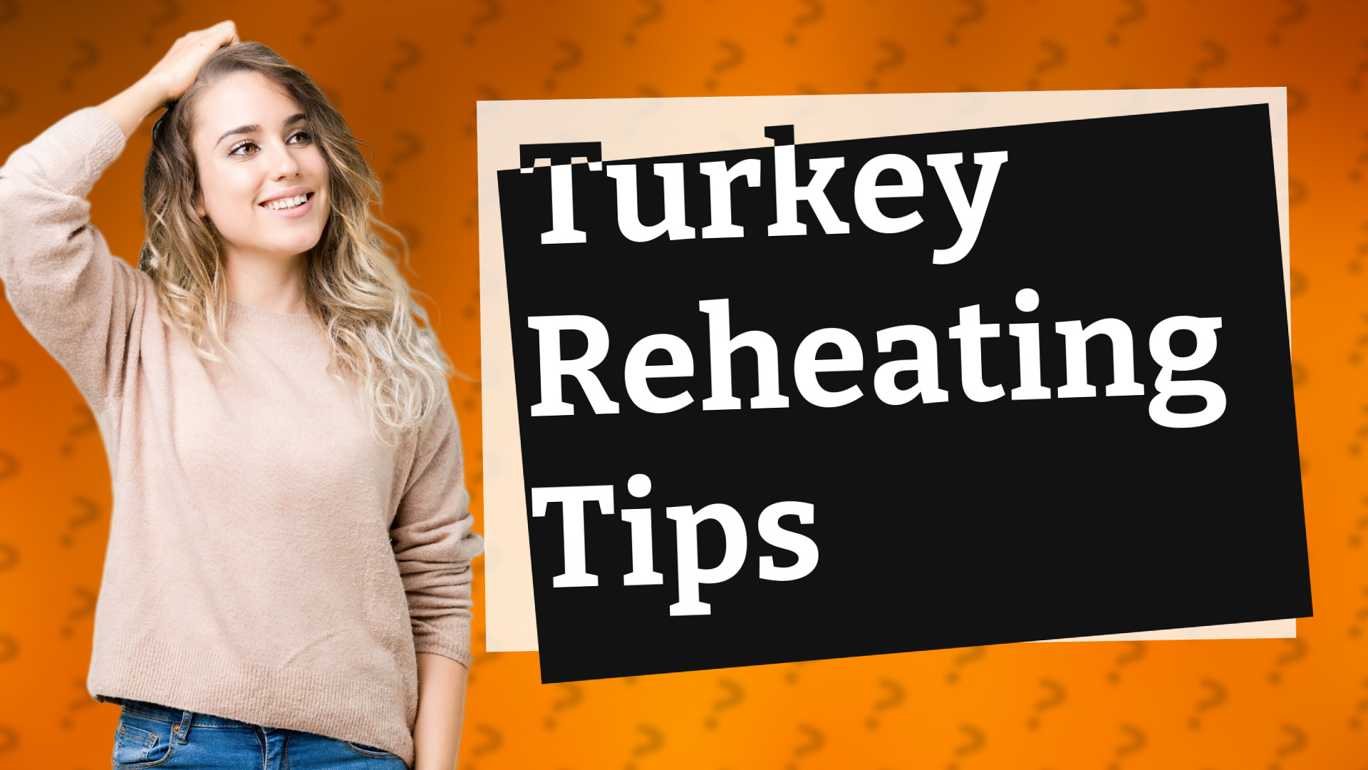Turkey Reheating Tips