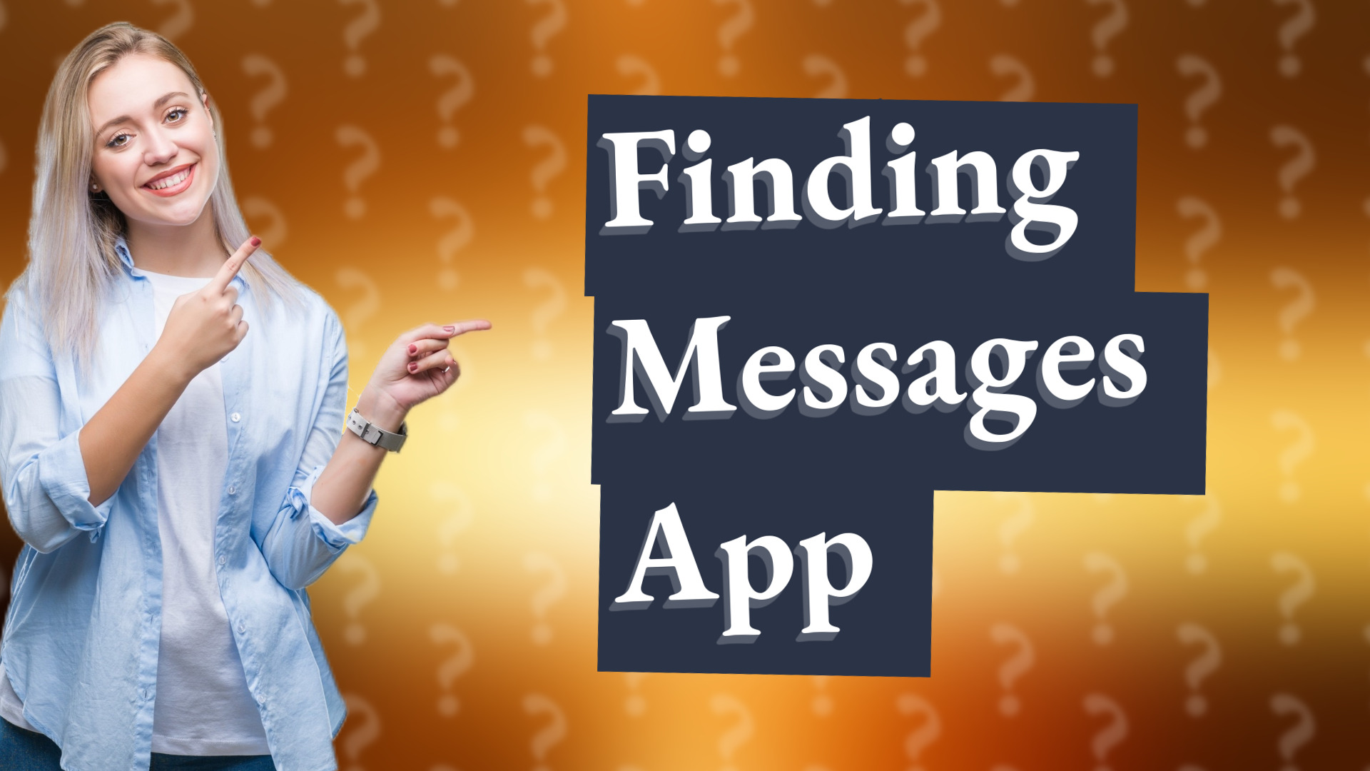 Finding Messages App