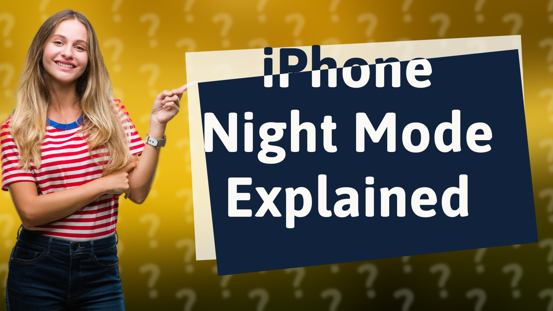 iPhone Night Mode Explained