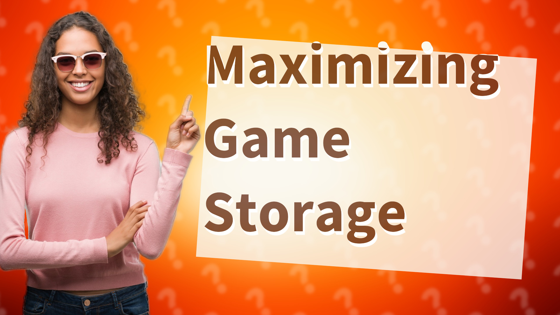 Maximizing Game Storage