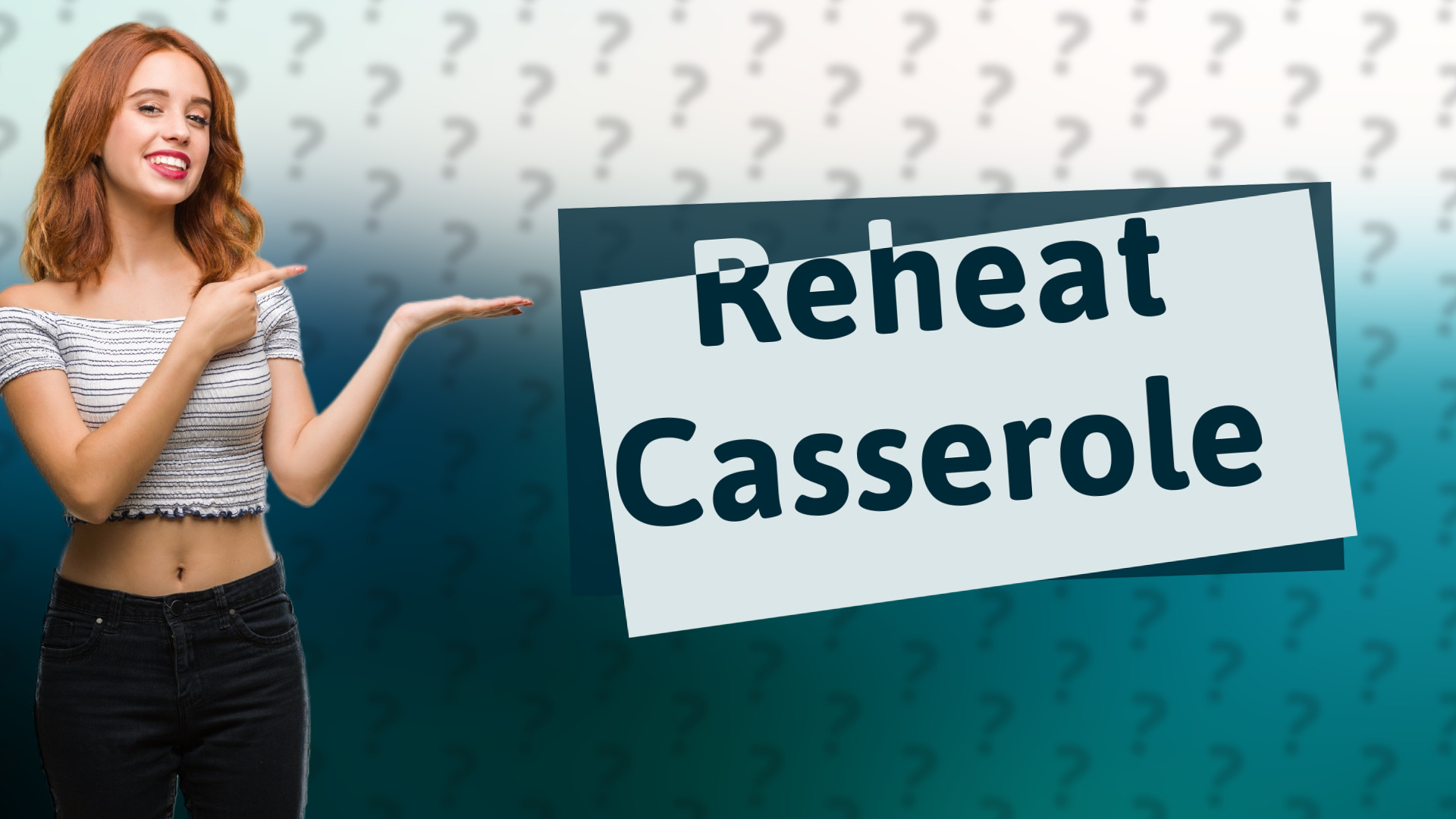 Reheat Casserole