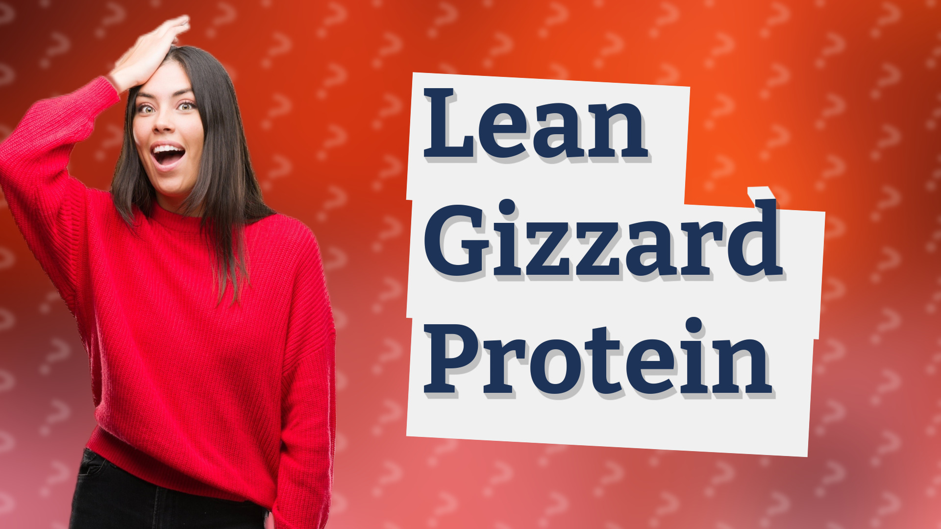 Lean Gizzard Protein