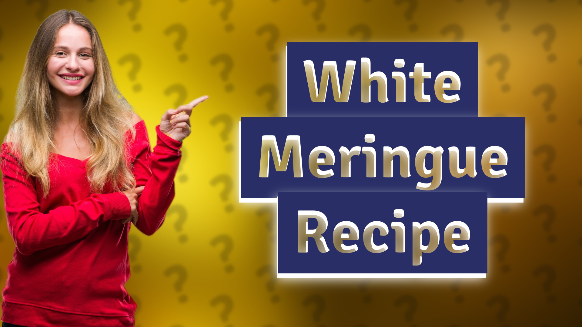 White Meringue Recipe
