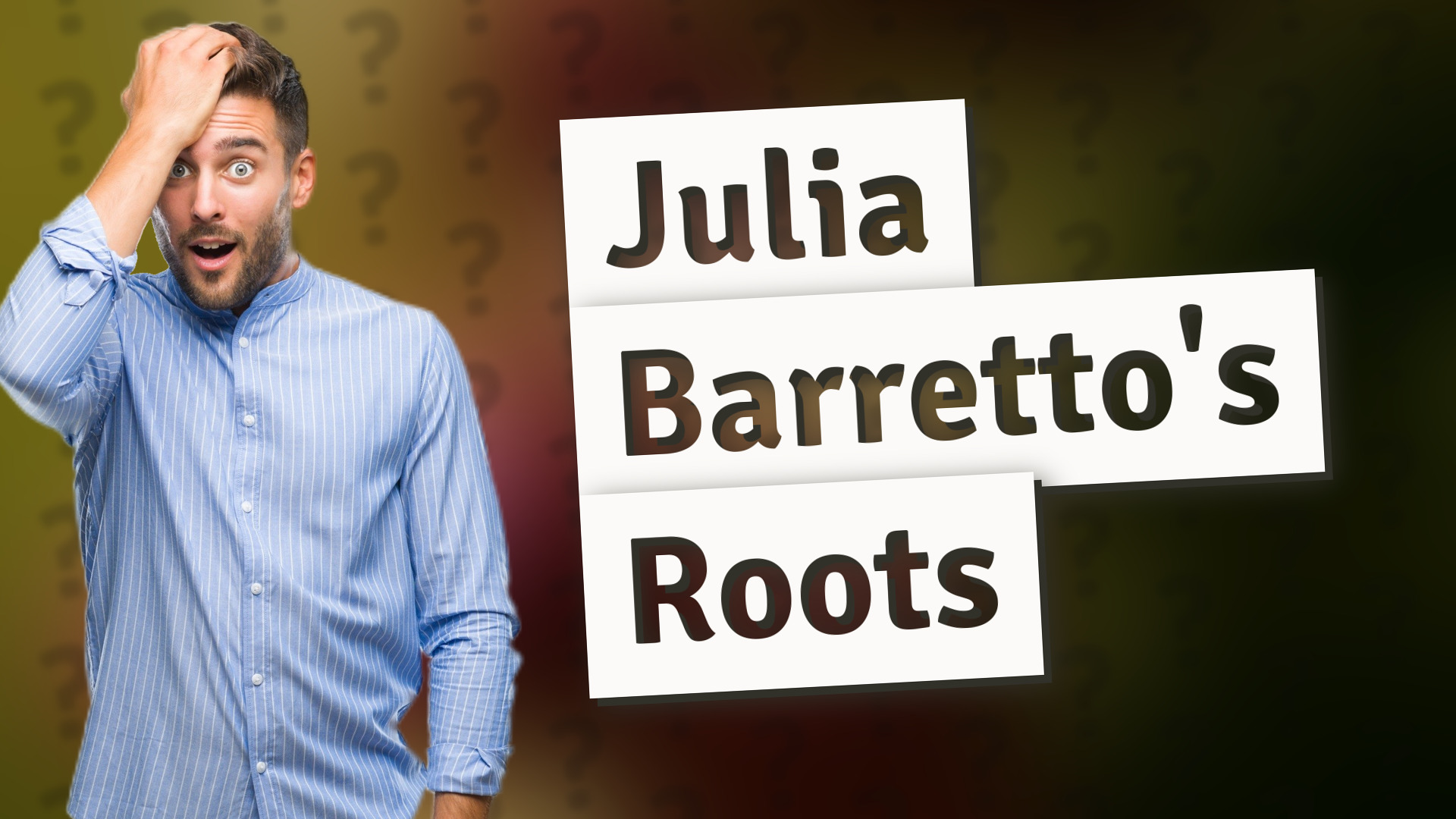 Julia Barretto's Roots