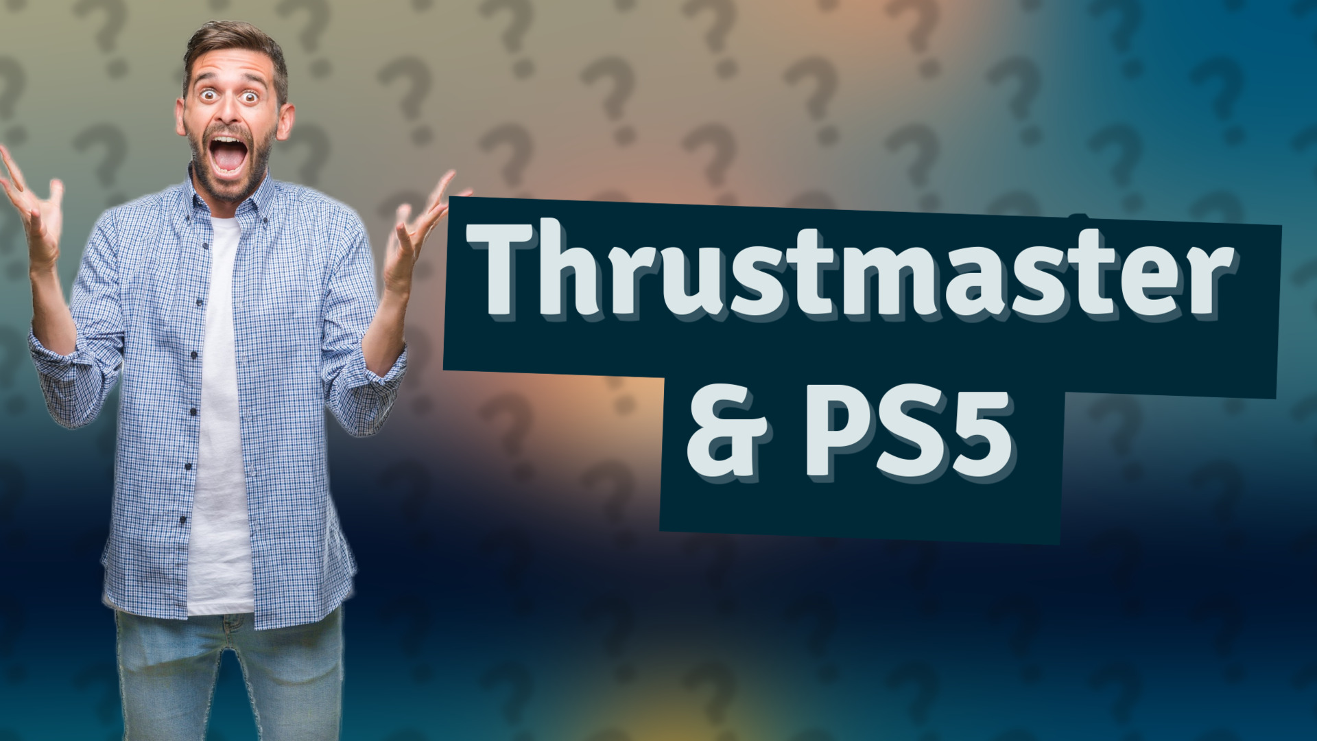 Thrustmaster & PS5
