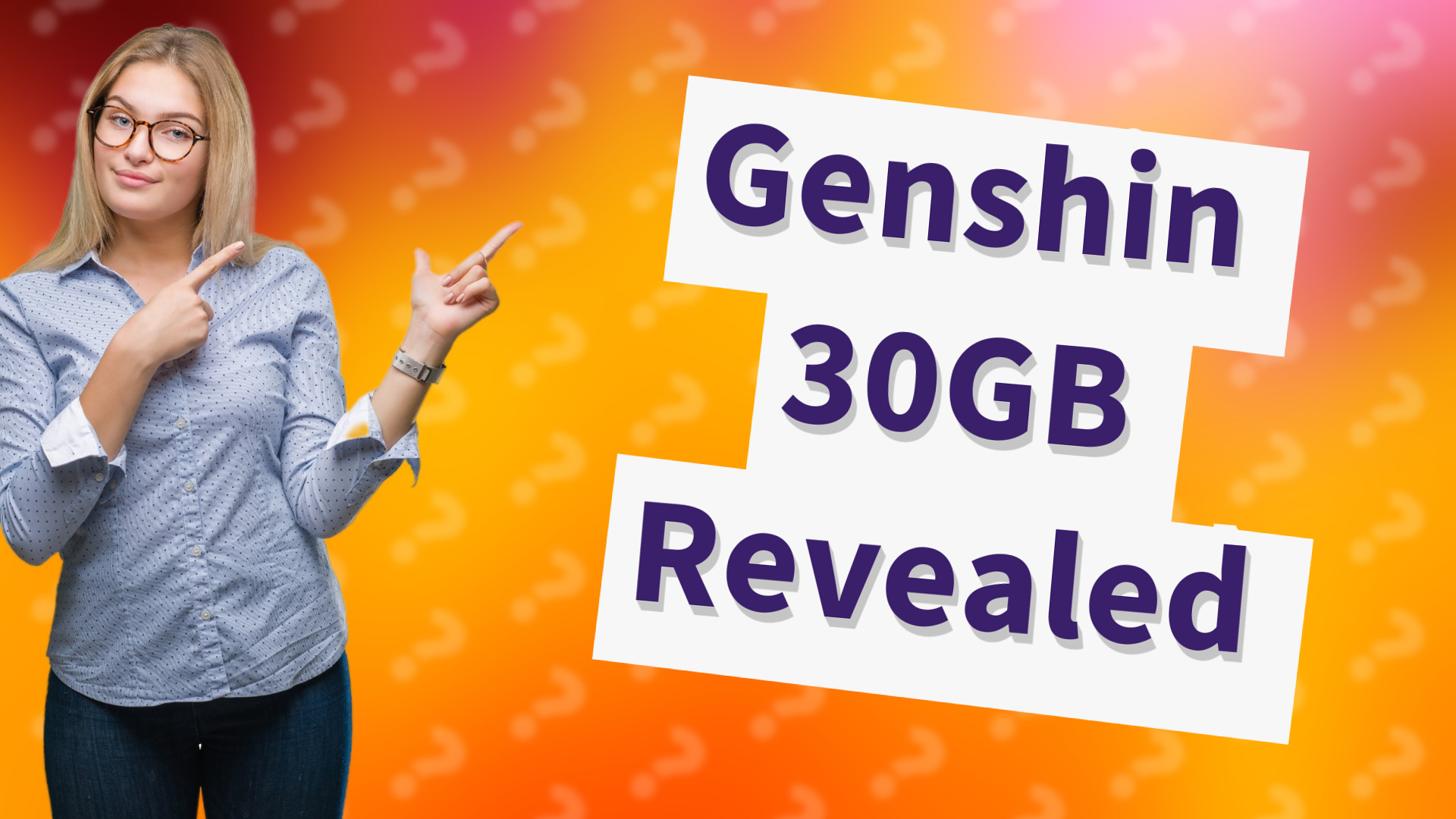 Genshin 30GB Revealed