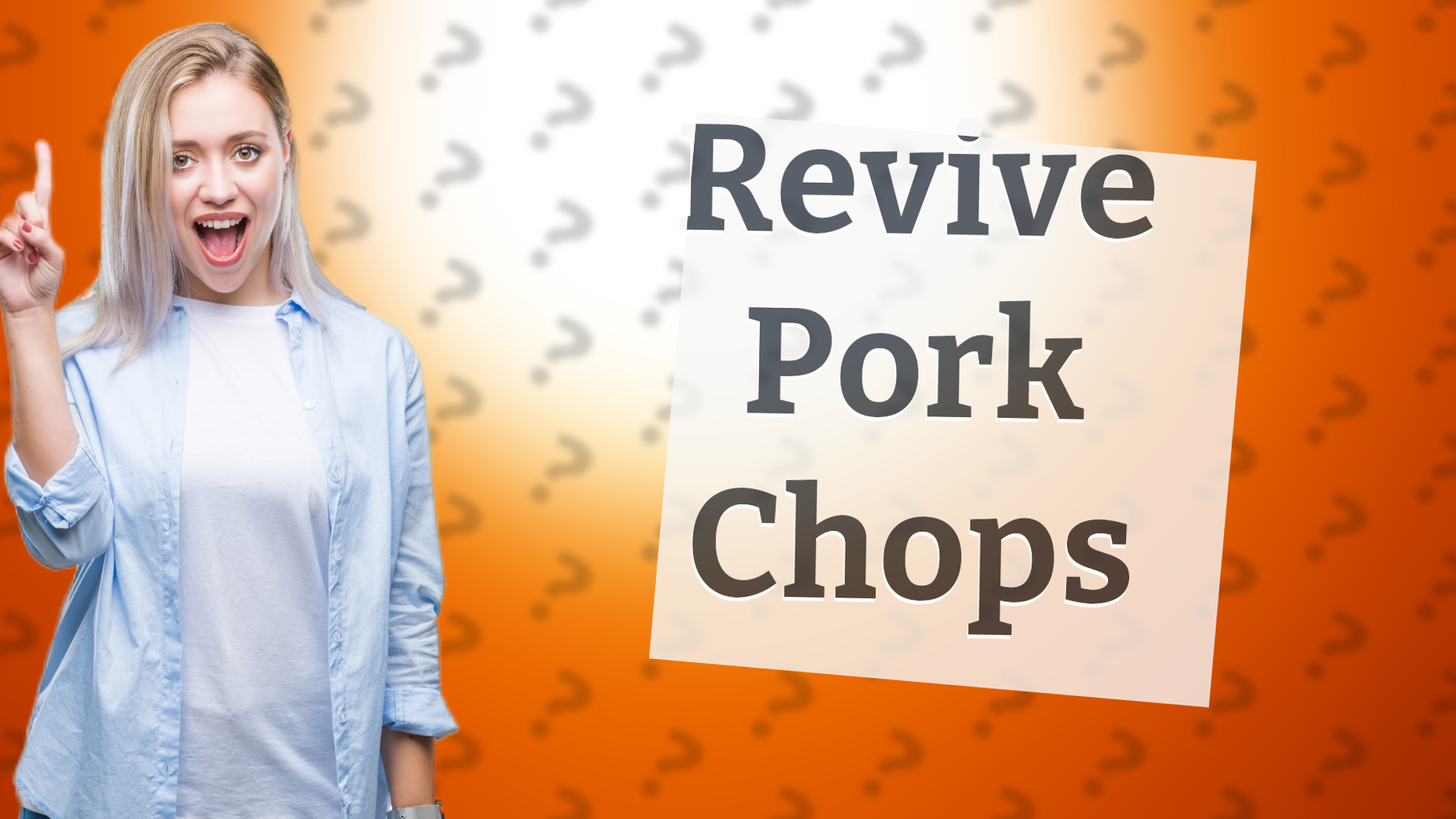 Revive Pork Chops