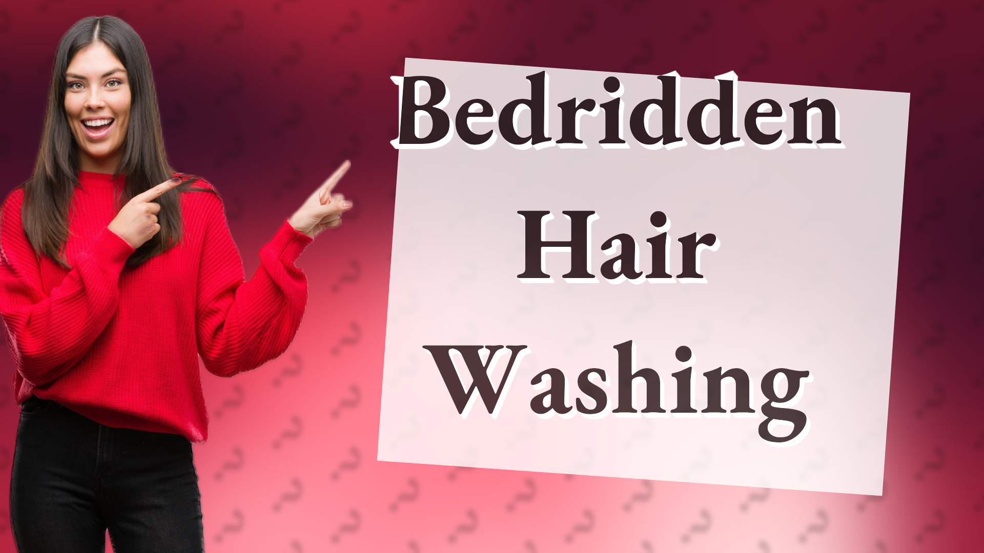 Bedridden Hair Washing