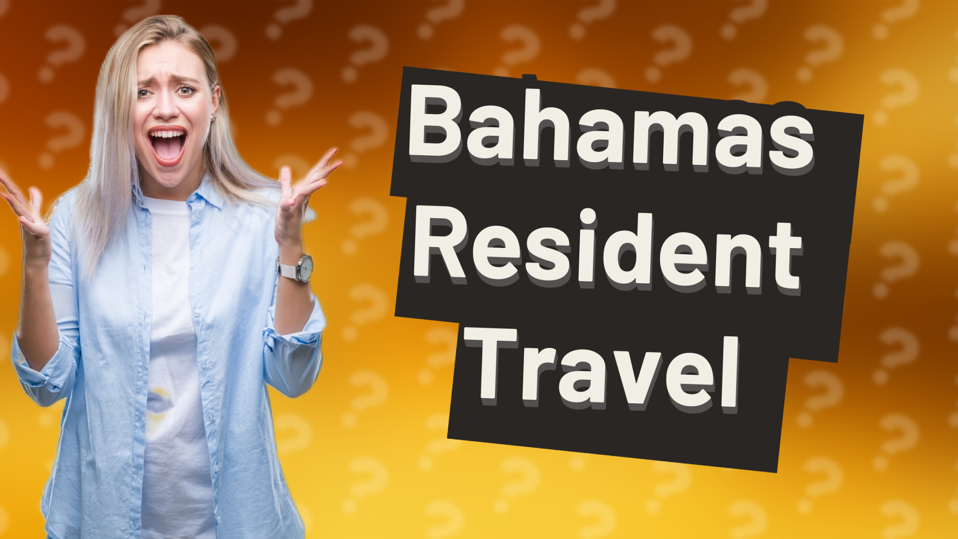 Bahamas Resident Travel