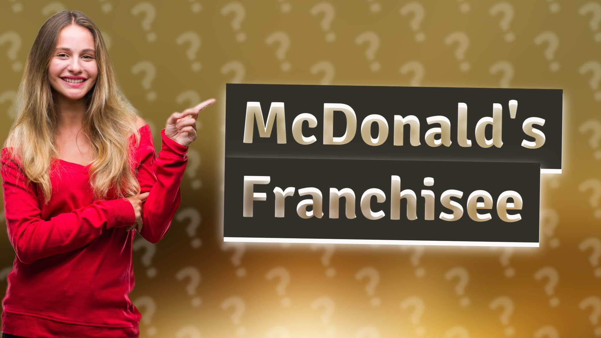 McDonald's Franchisee