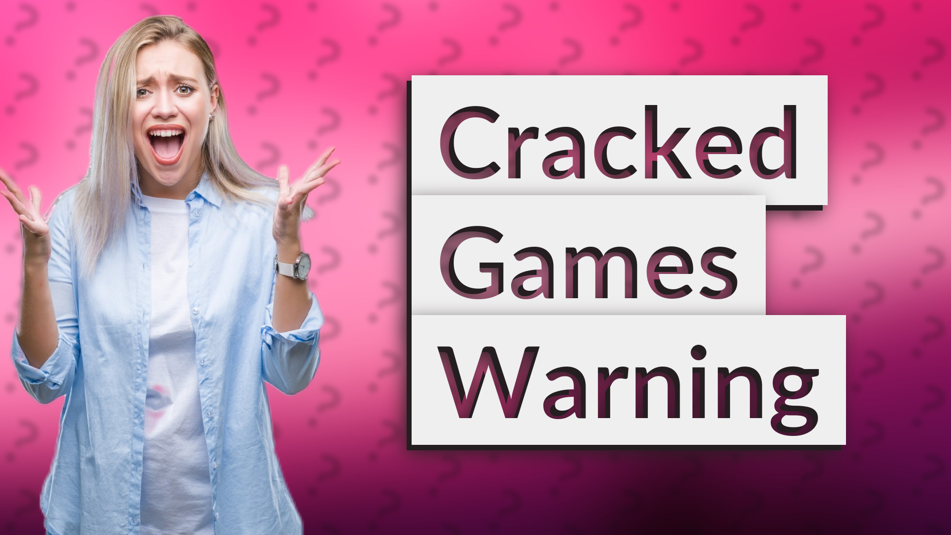 Cracked Games Warning