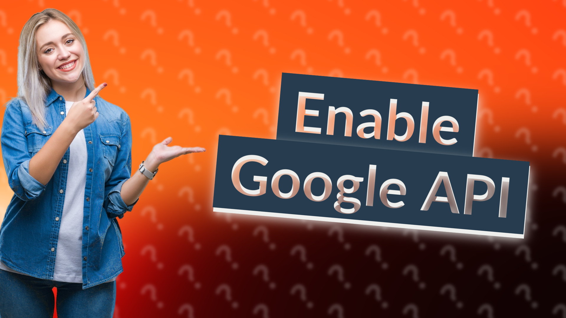 Enable Google API