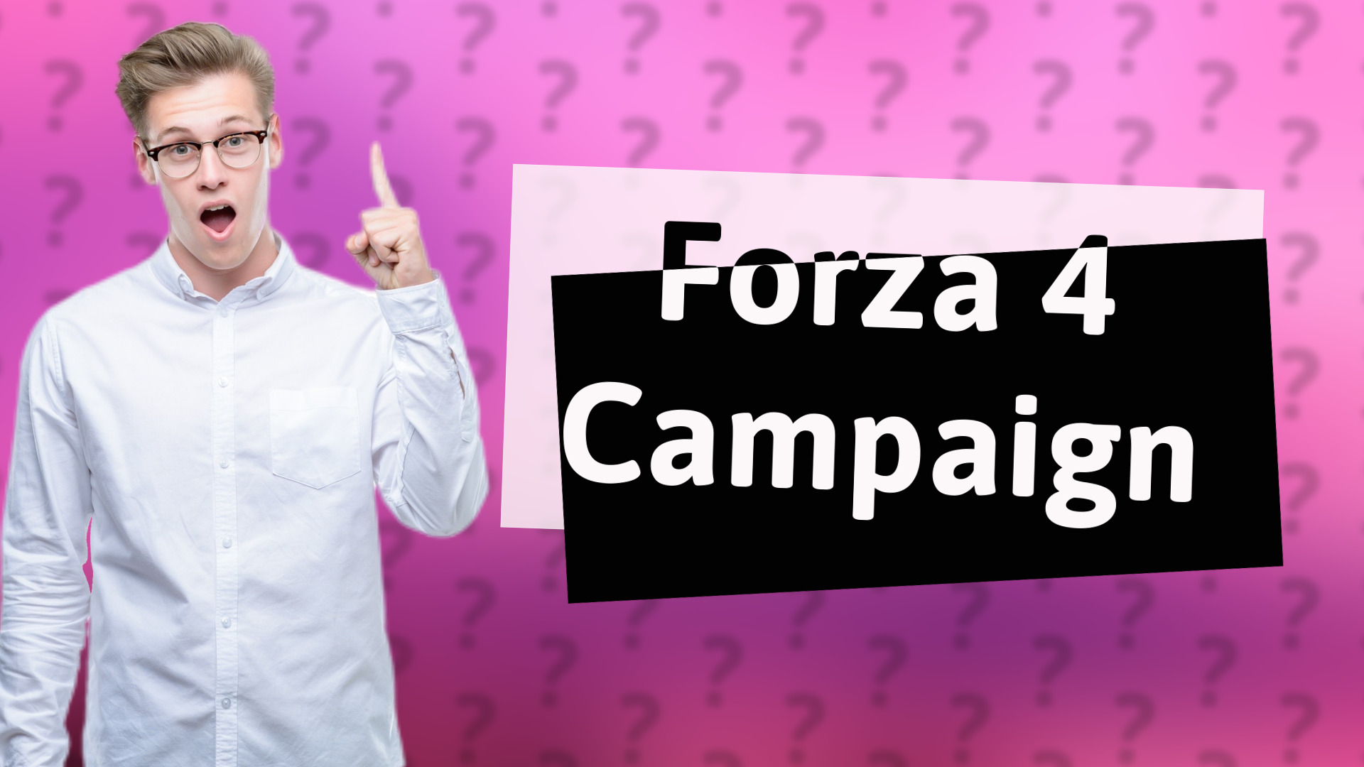 Forza 4 Campaign