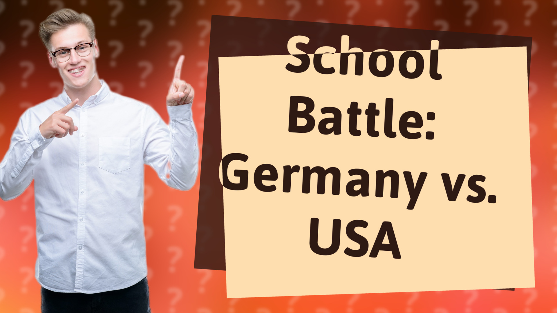 School Battle: Germany vs. USA