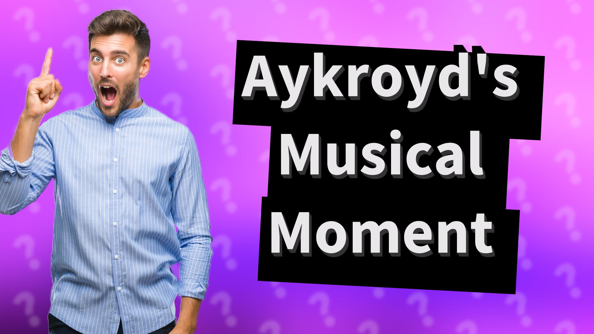 Aykroyd's Musical Moment