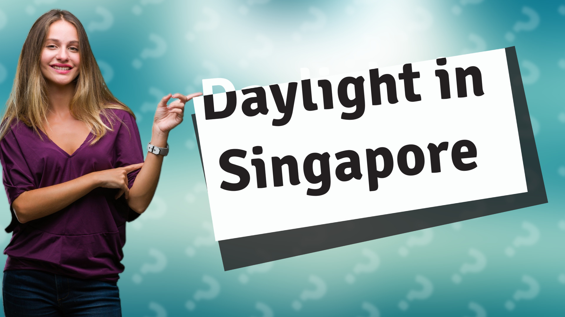 Daylight in Singapore