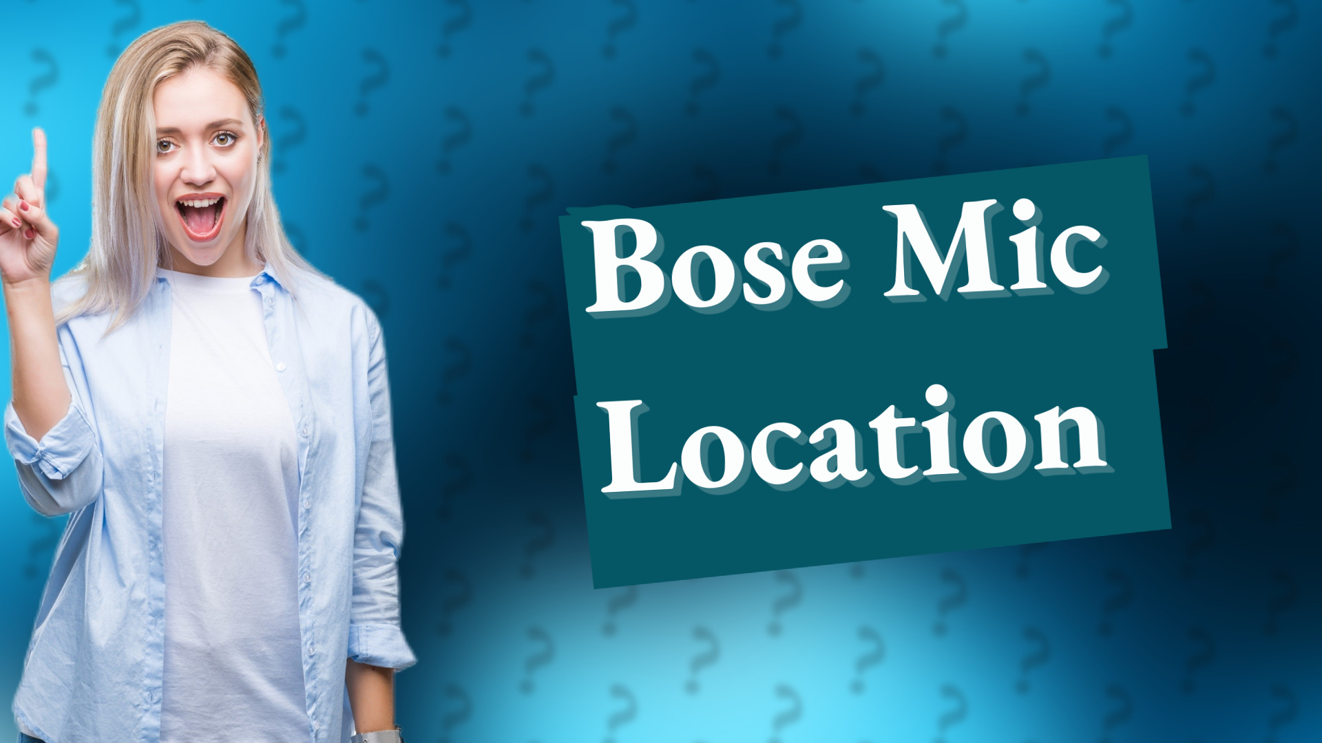 Bose Mic Location