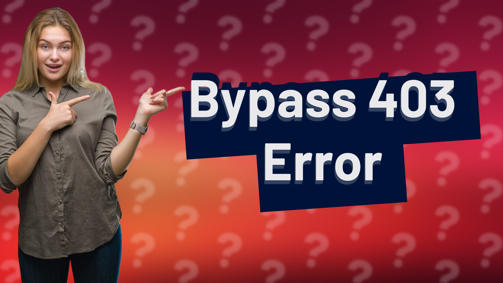 Bypass 403 Error