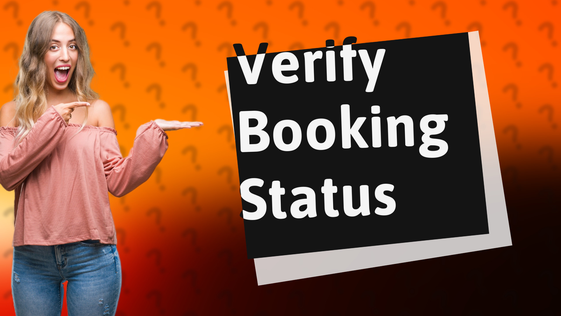 Verify Booking Status