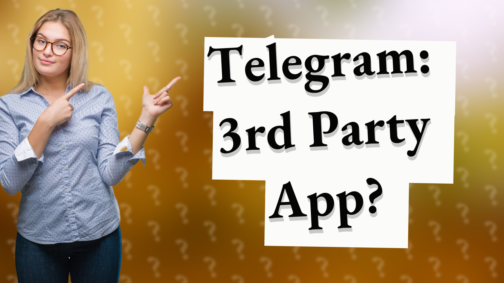 Telegram: 3rd Party App?