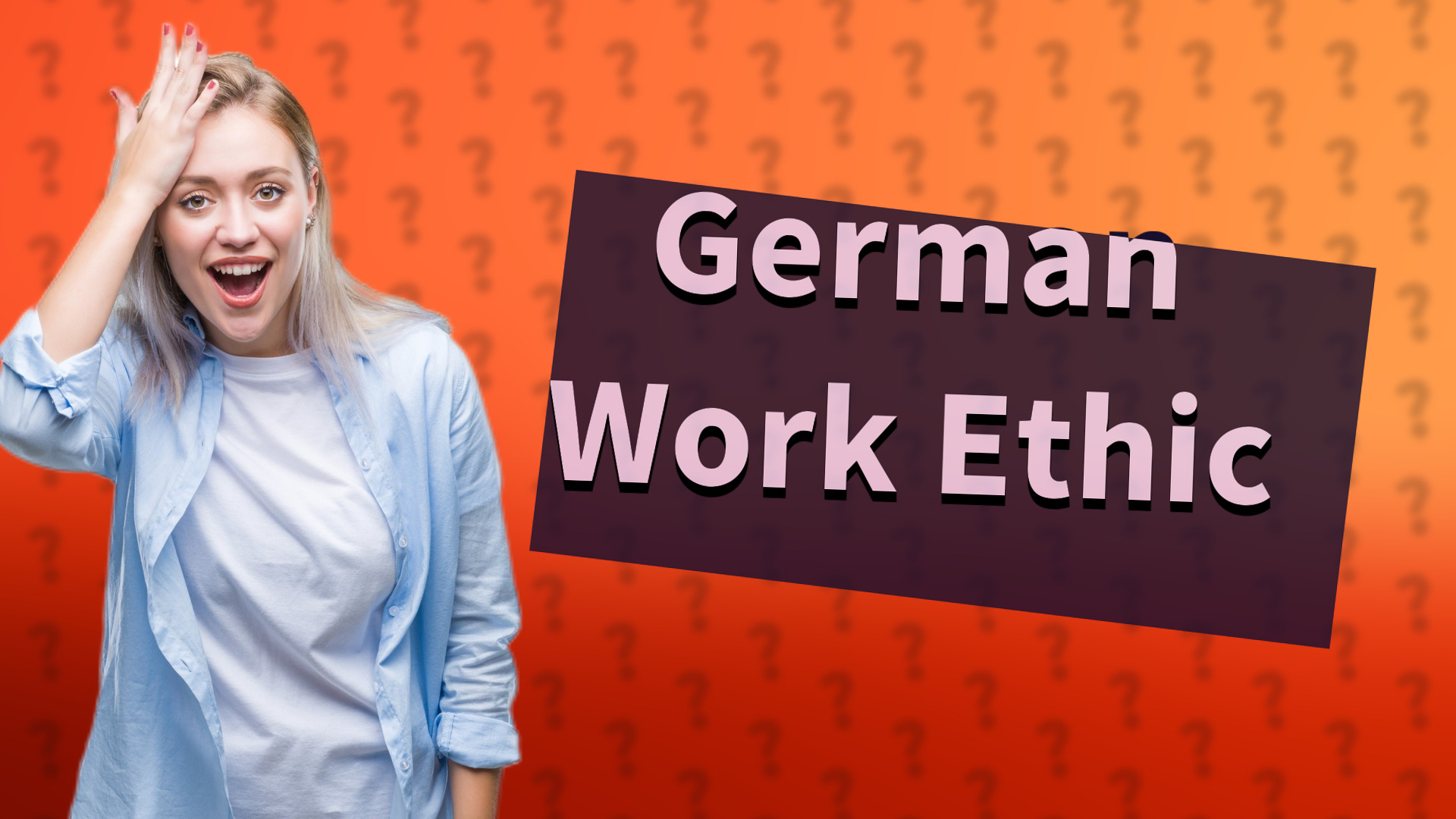 German Work Ethic