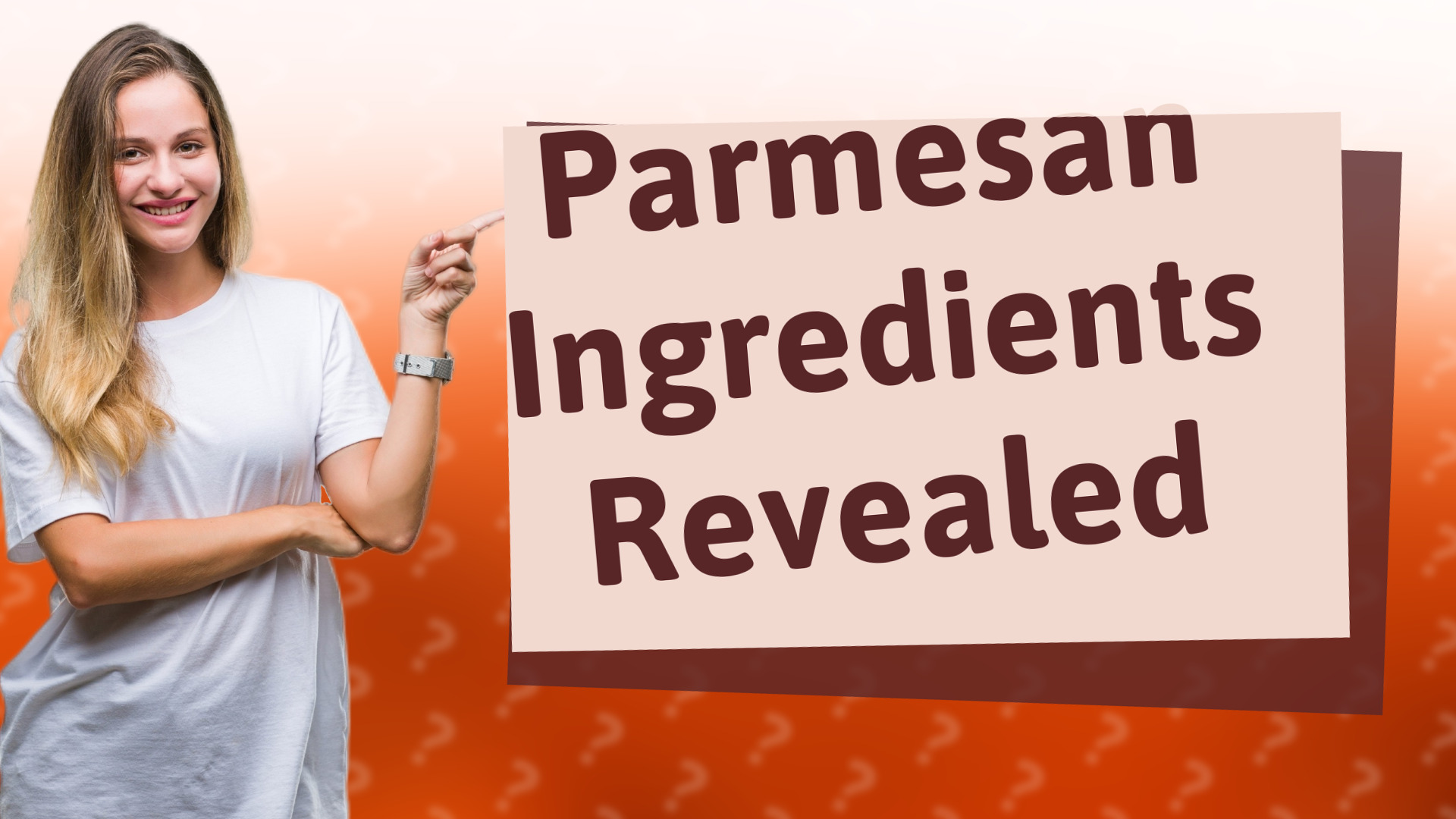 Parmesan Ingredients Revealed