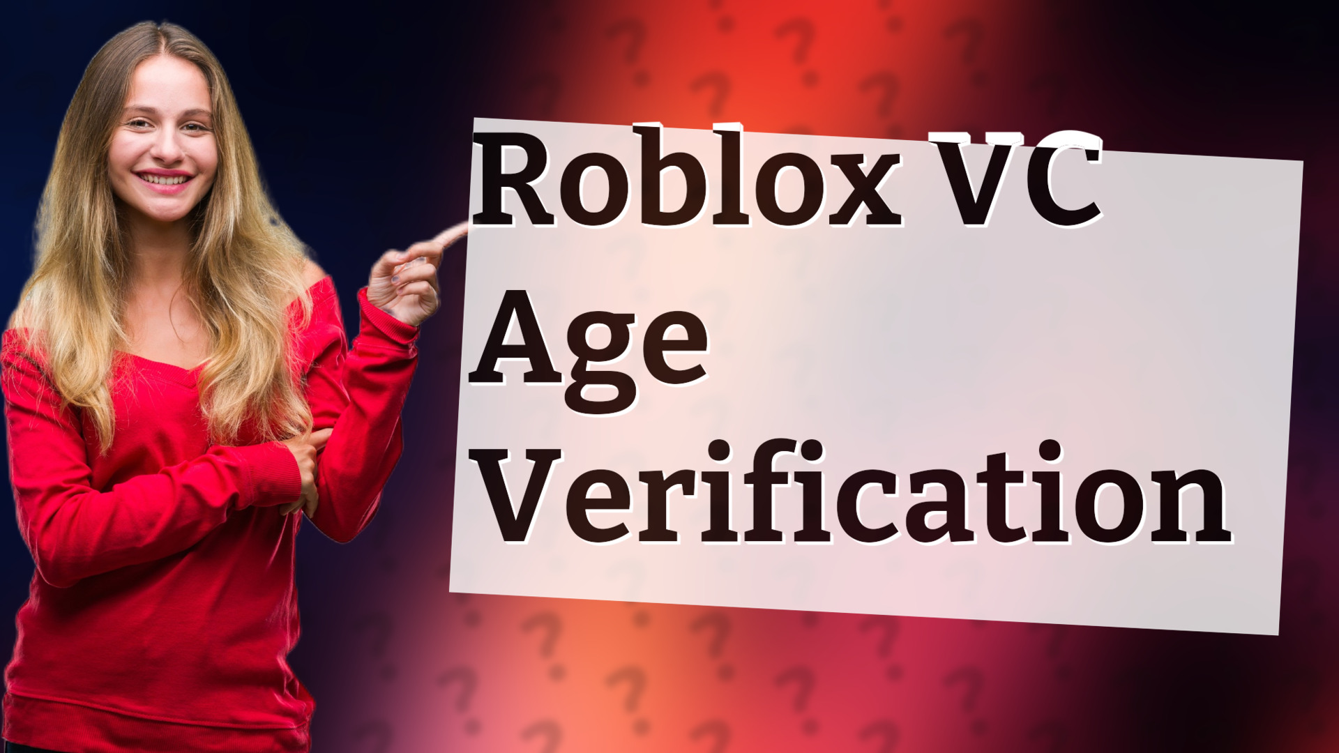 Roblox VC Age Verification