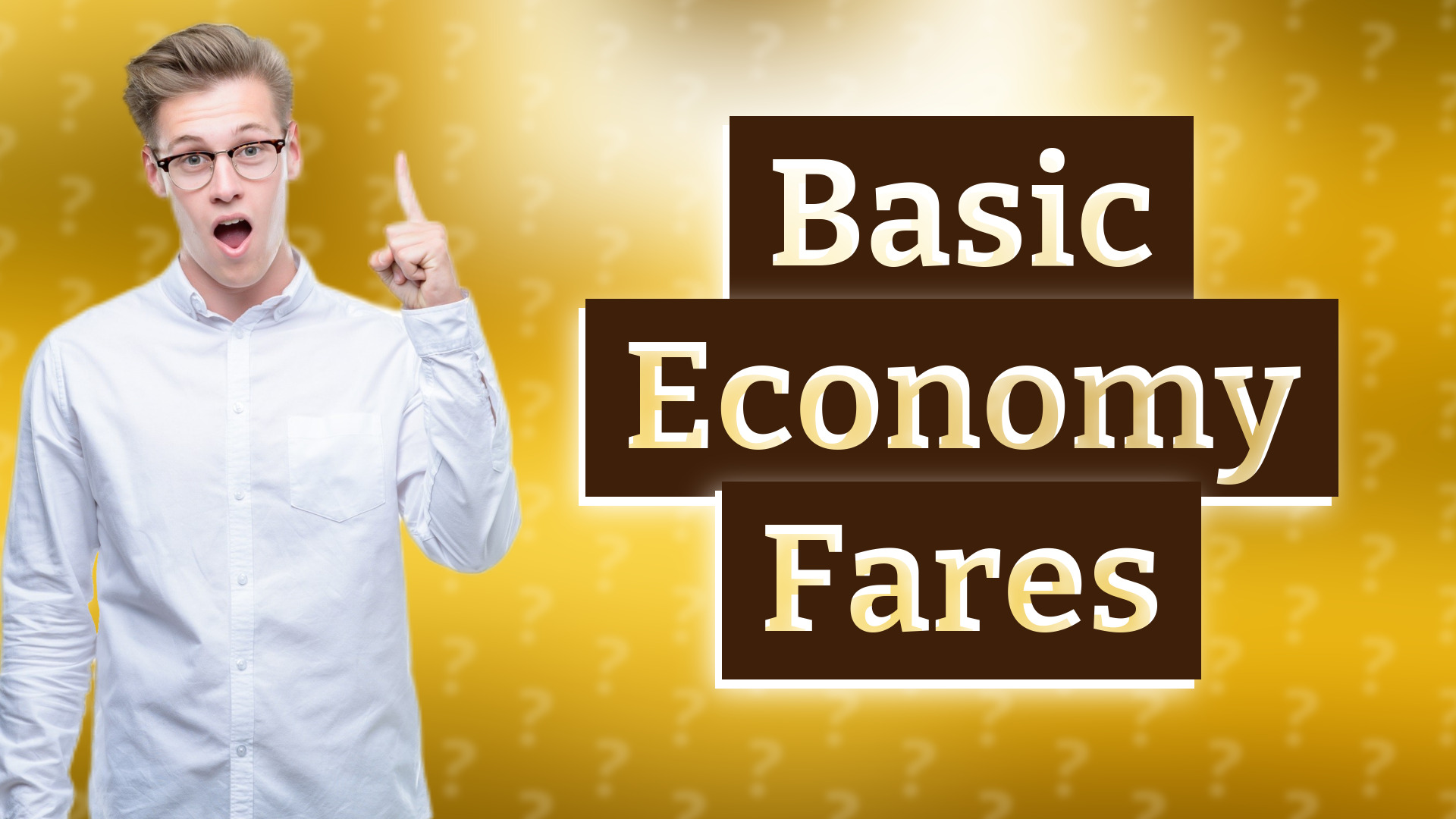 Basic Economy Fares
