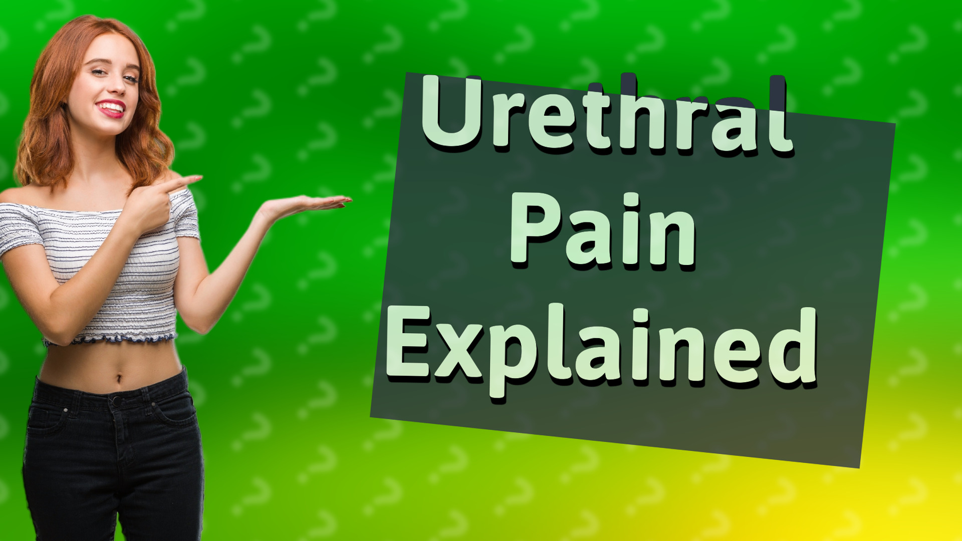 Urethral Pain Explained