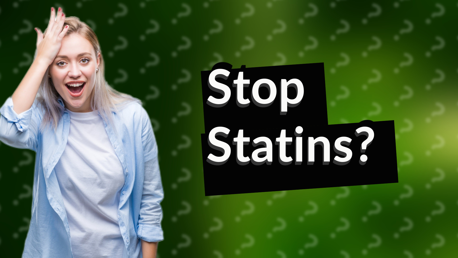 Stop Statins?