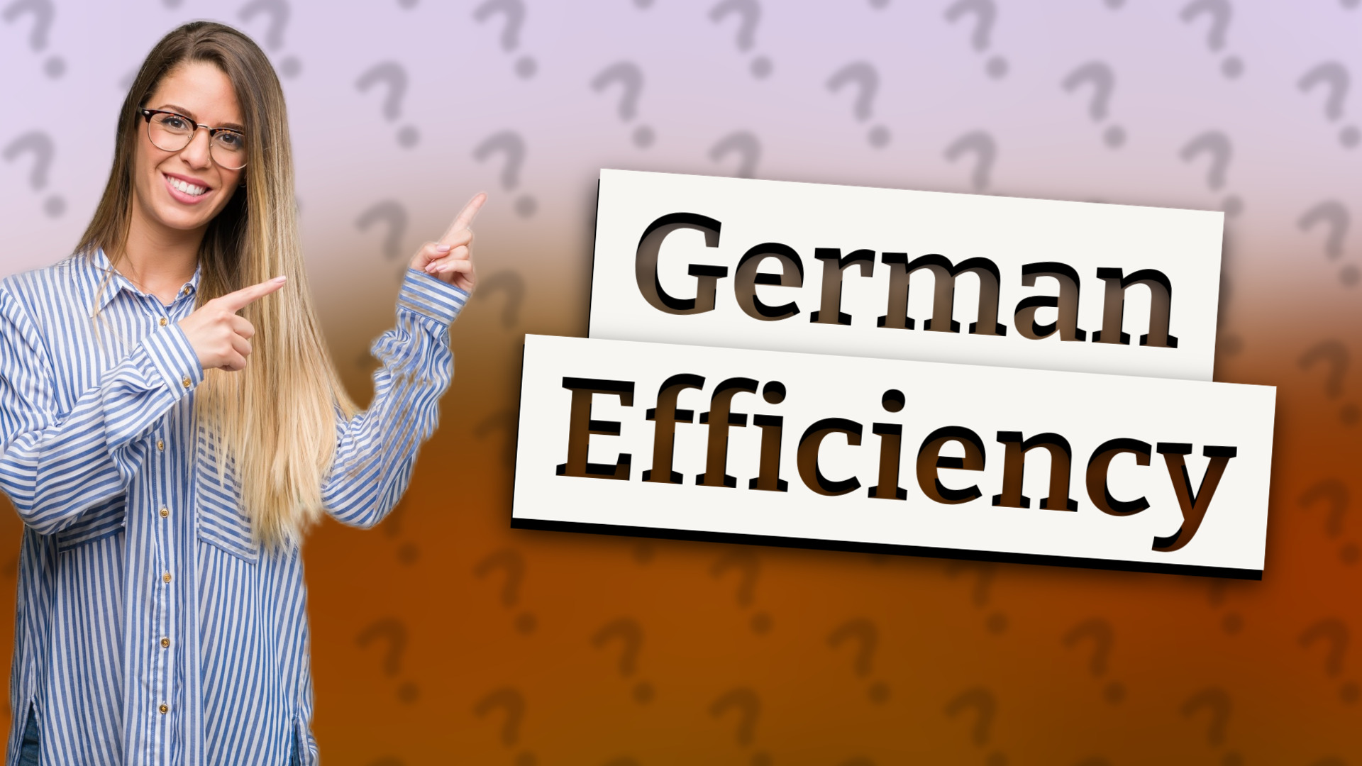 German Efficiency