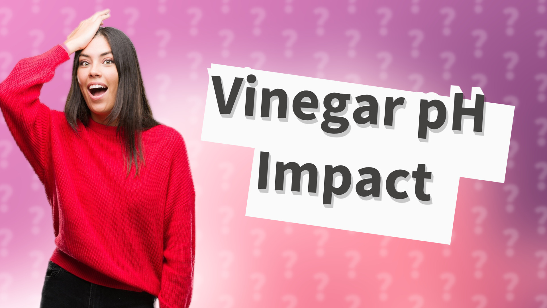 Vinegar pH Impact