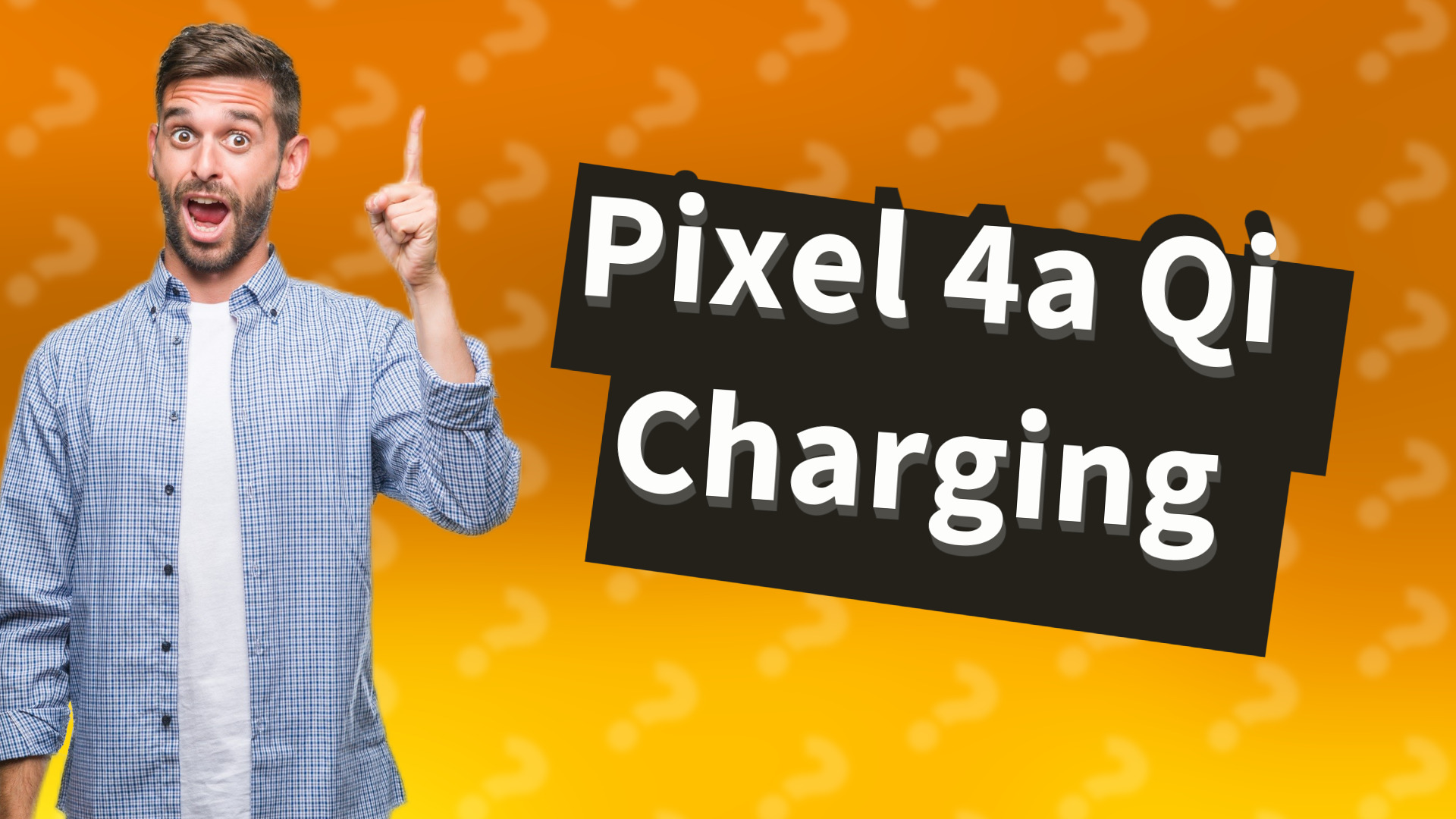 Pixel 4a Qi Charging