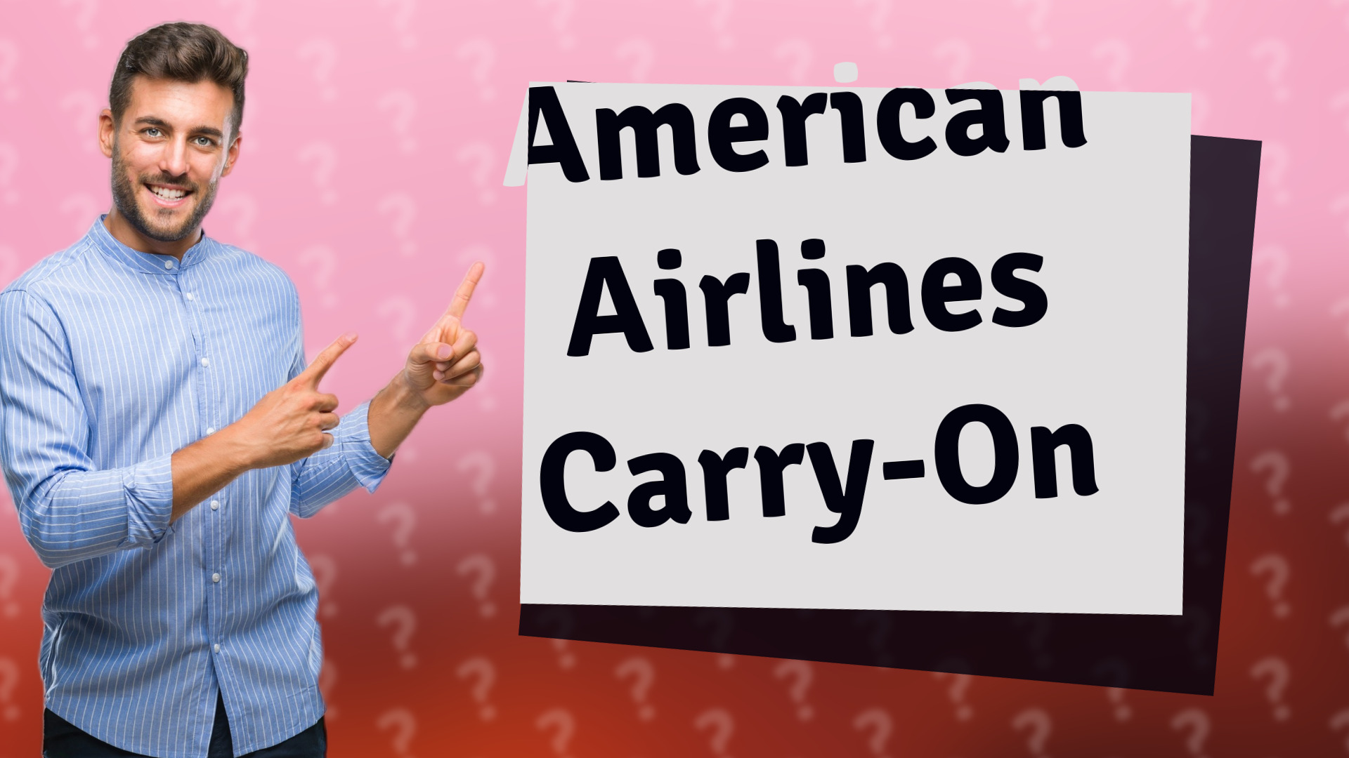 American Airlines Carry-On