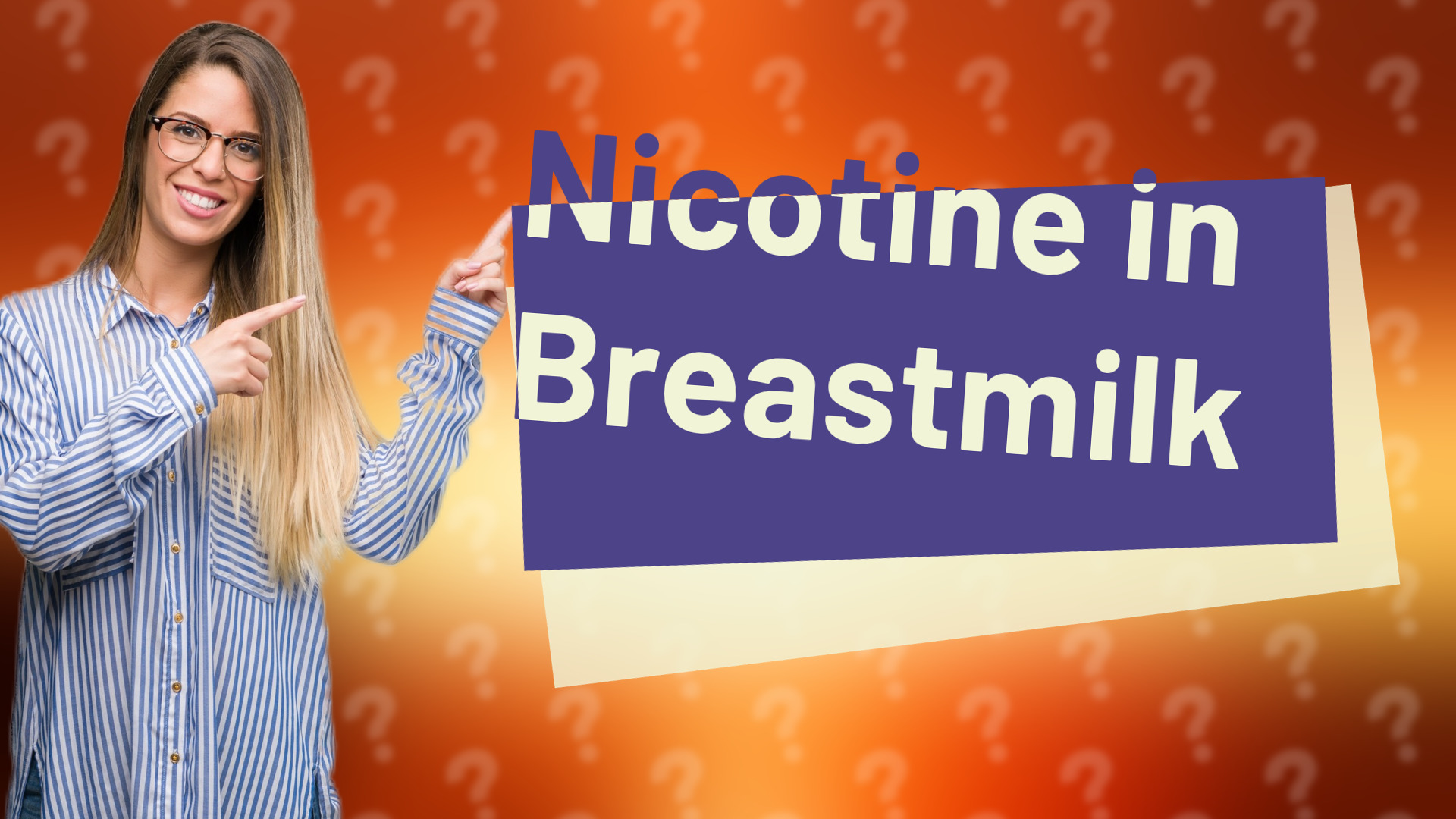 Nicotine in Breastmilk