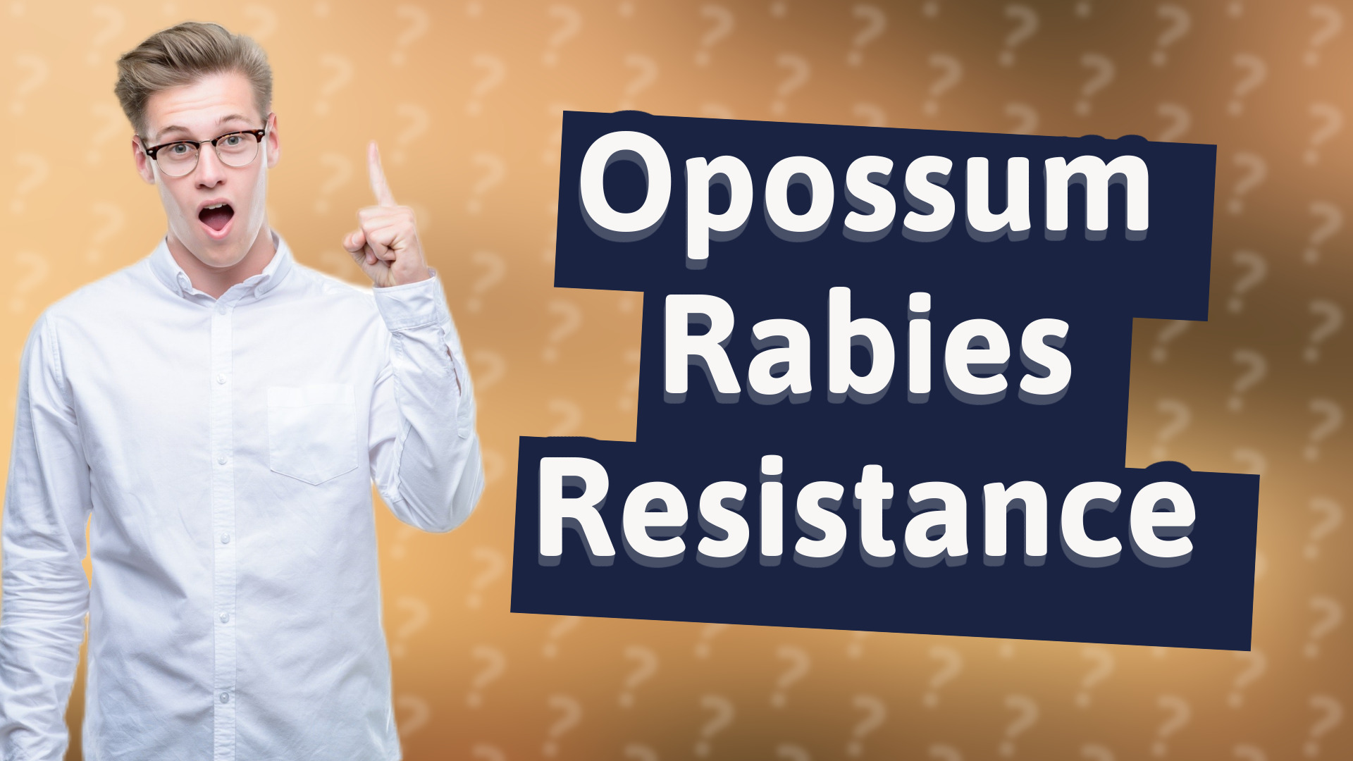 Opossum Rabies Resistance