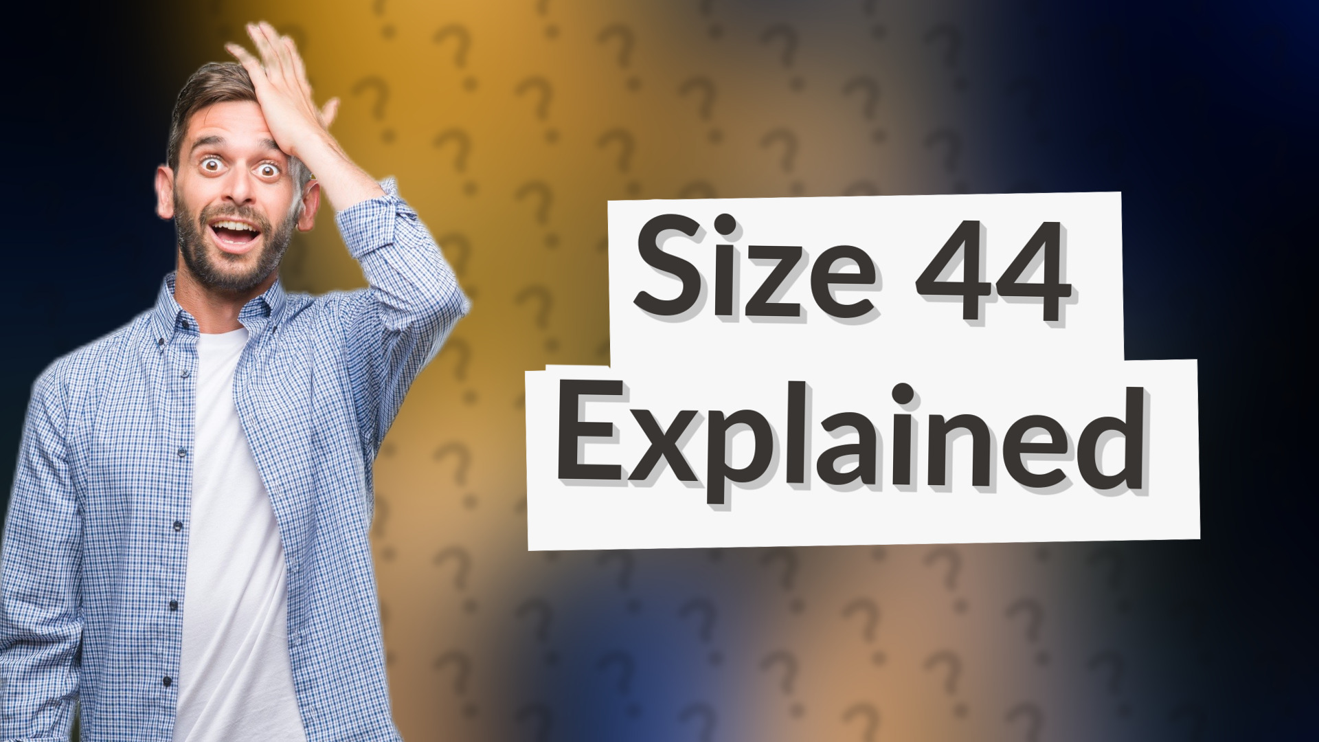 Size 44 Explained