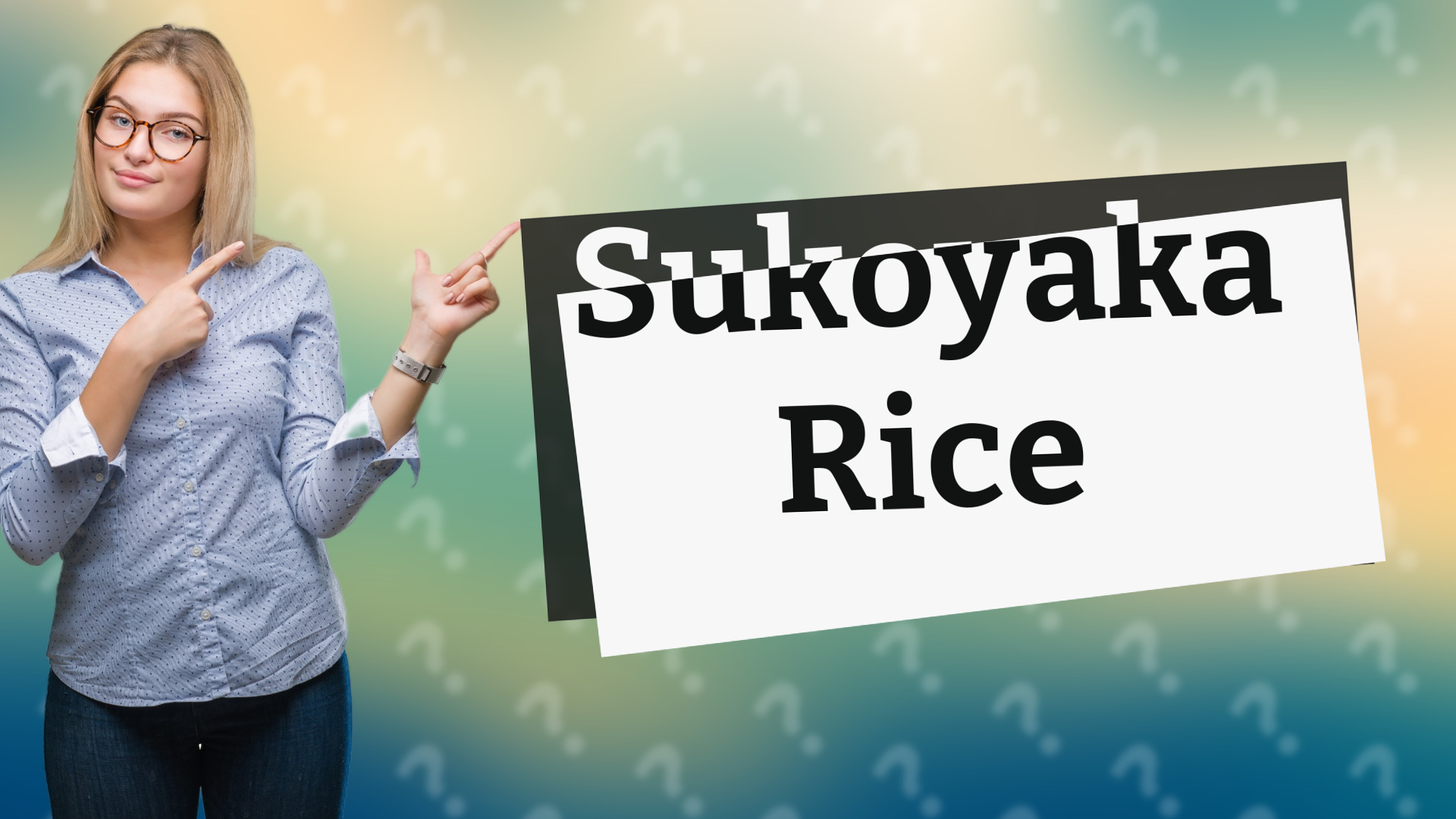 Sukoyaka Rice