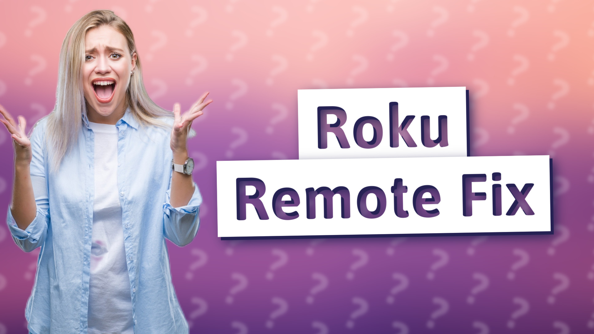 Roku Remote Fix