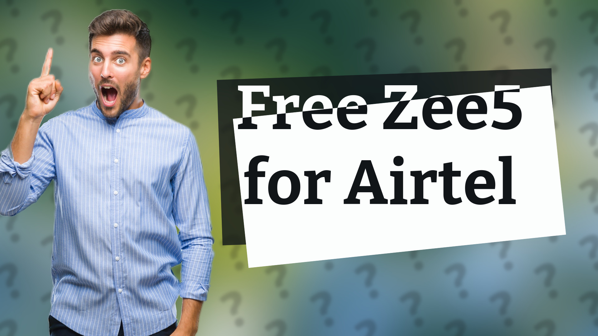 Free Zee5 for Airtel