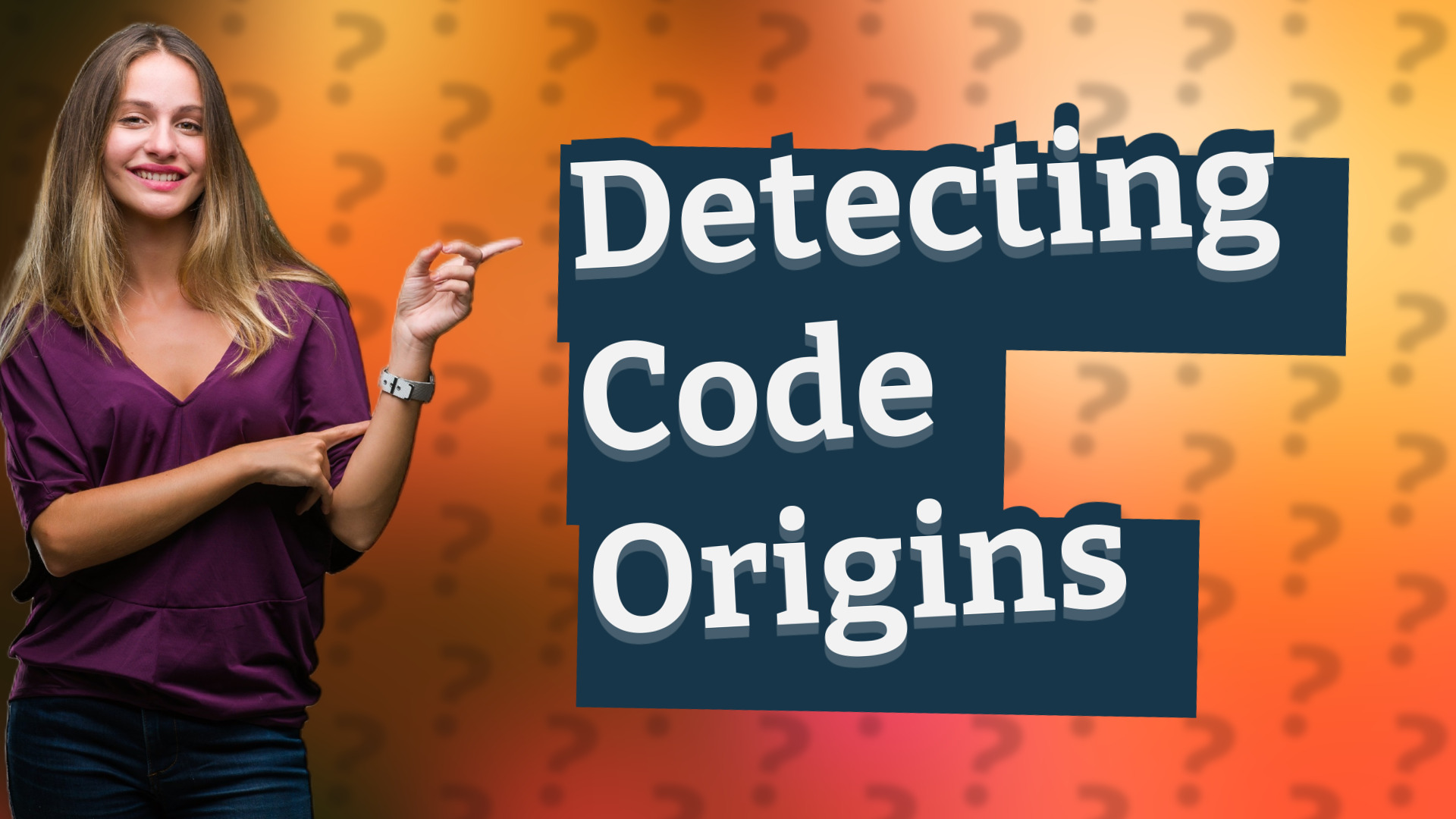Detecting Code Origins