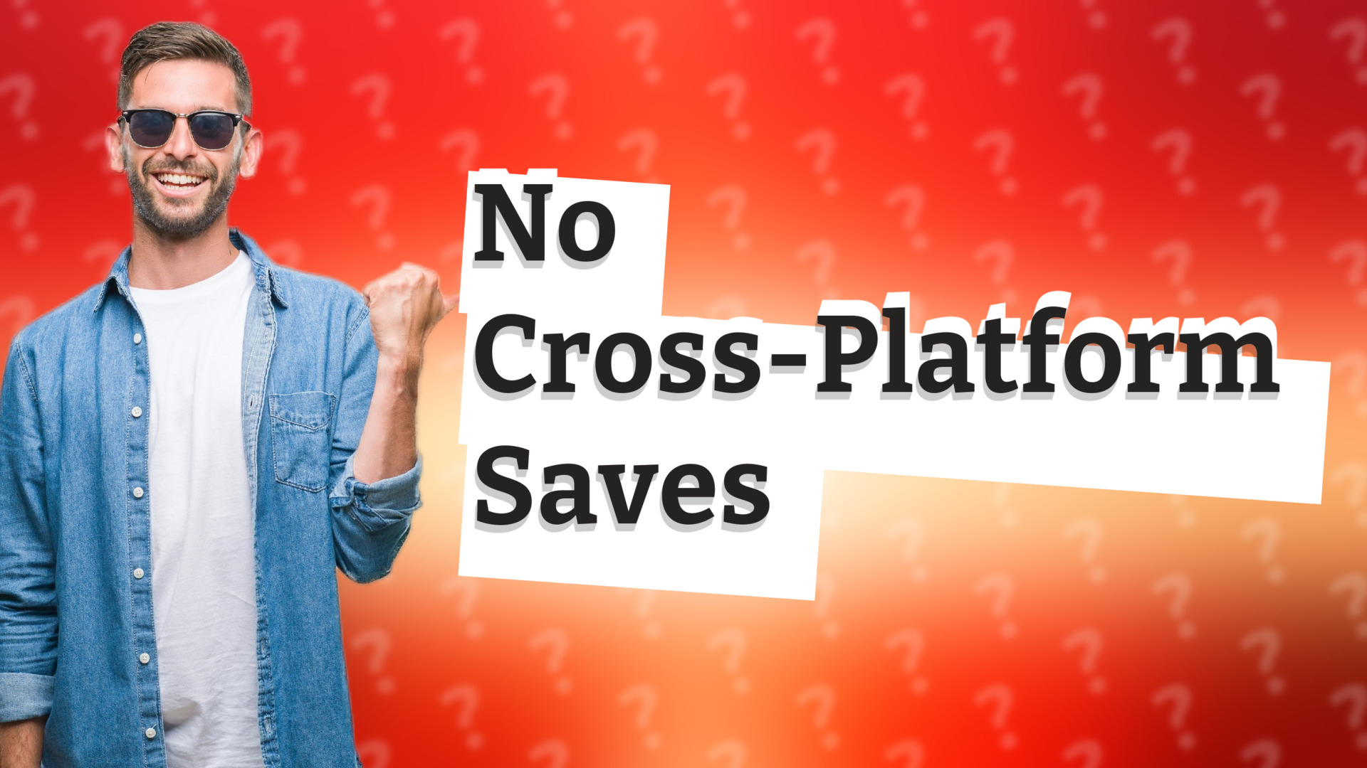 No Cross-Platform Saves
