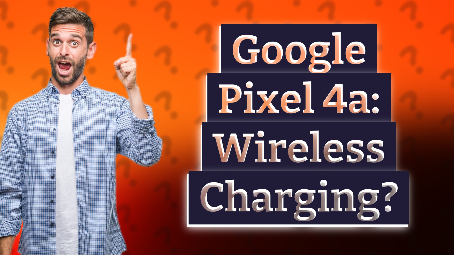 Google Pixel 4a: Wireless Charging?