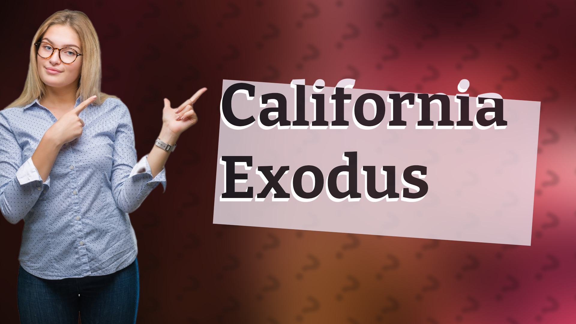 California Exodus