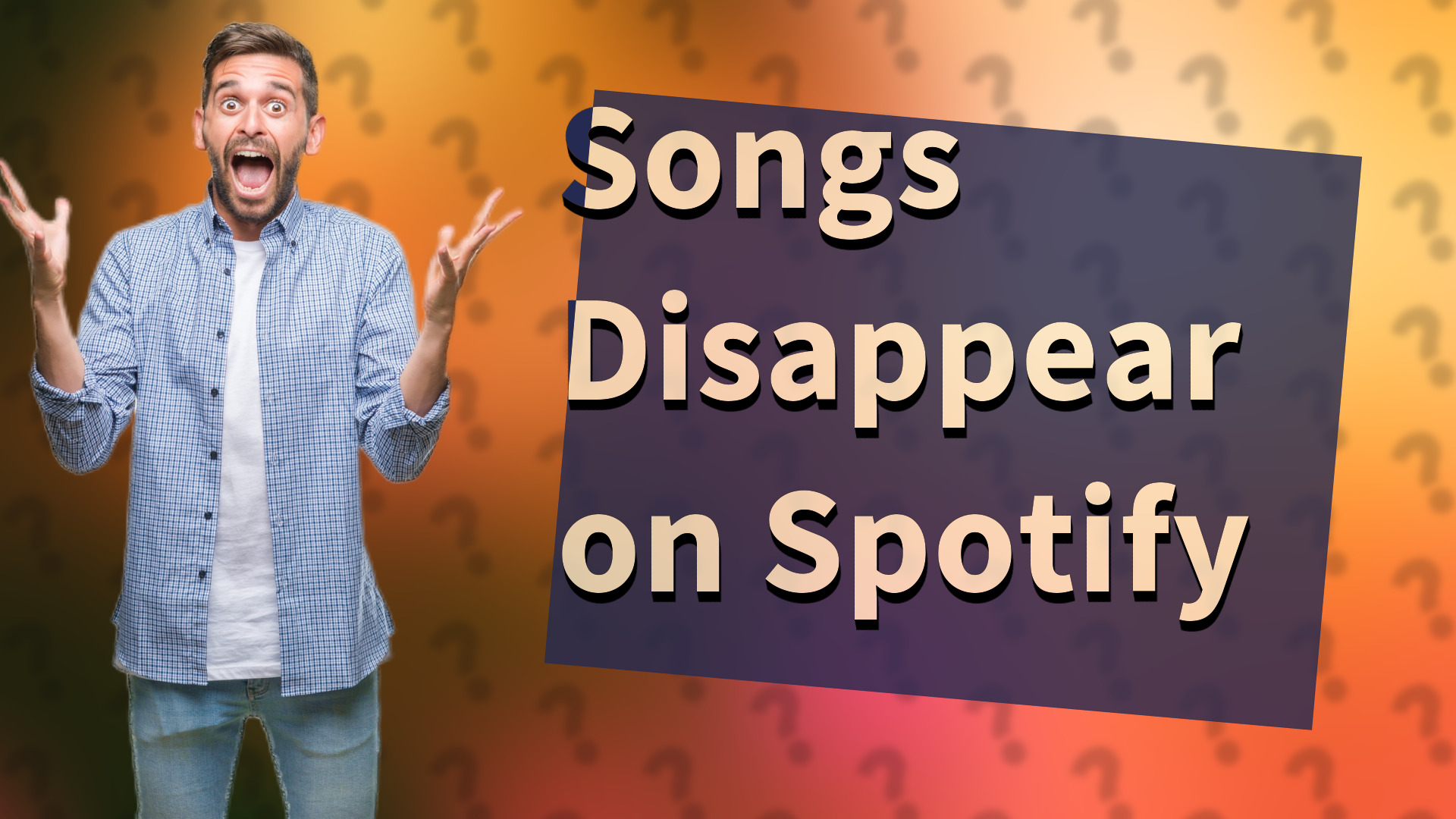 Songs Disappear on Spotify