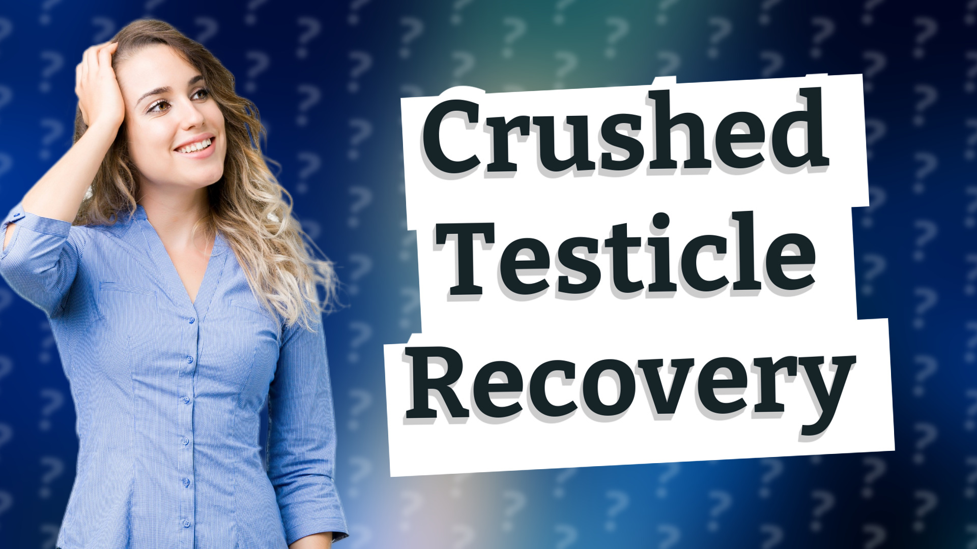 Crushed Testicle Recovery