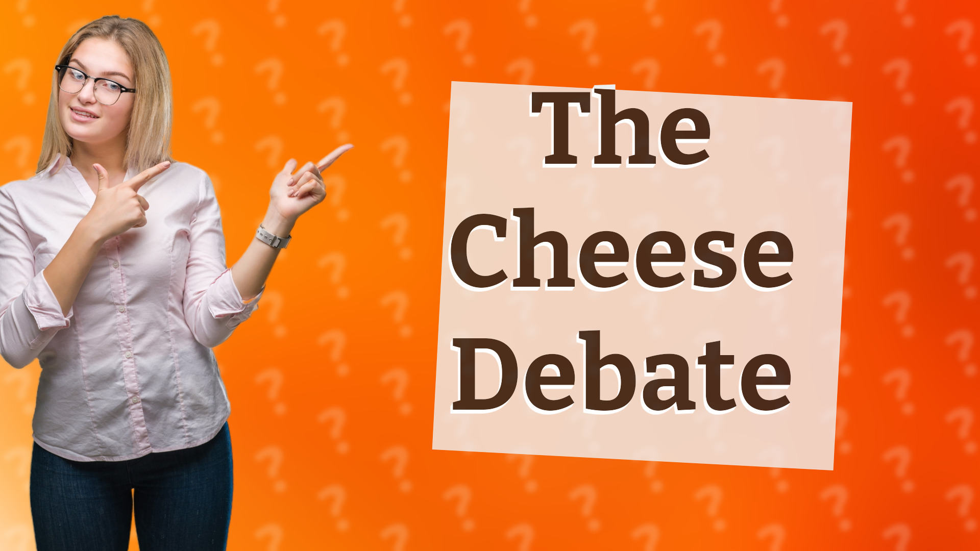 The Cheese Debate