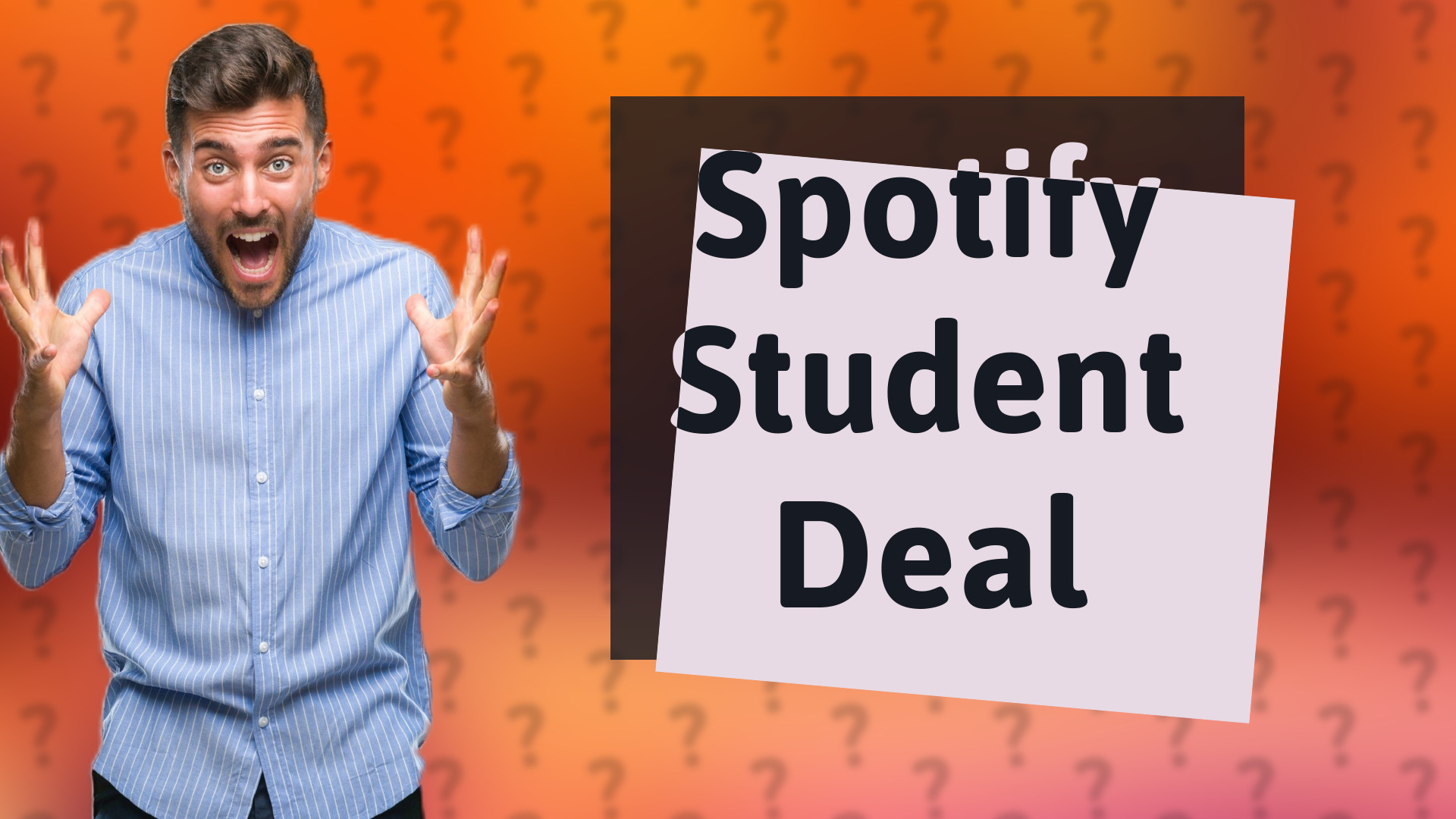 Spotify Student Deal