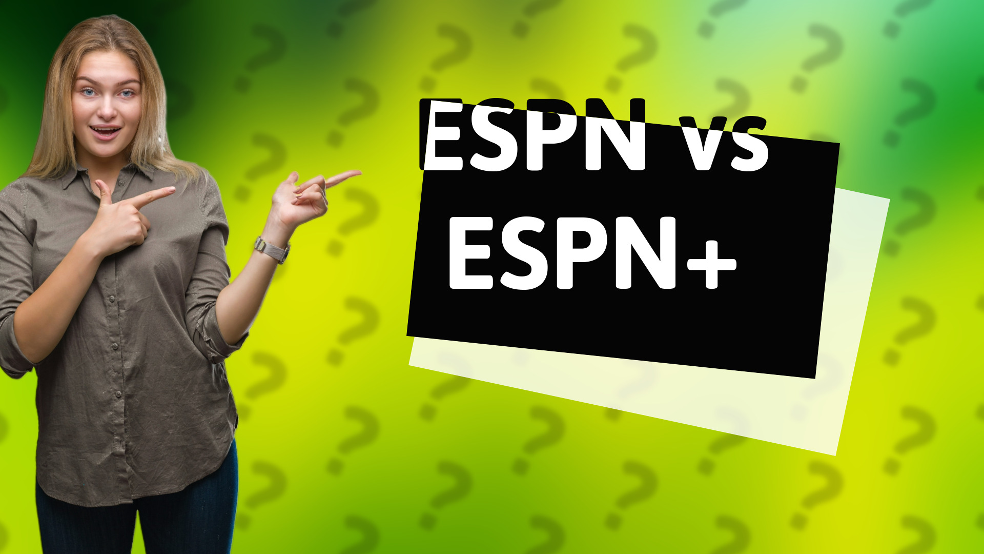 ESPN vs ESPN+